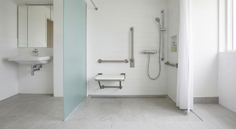 Handicap Shower Installation in Manchester, NH